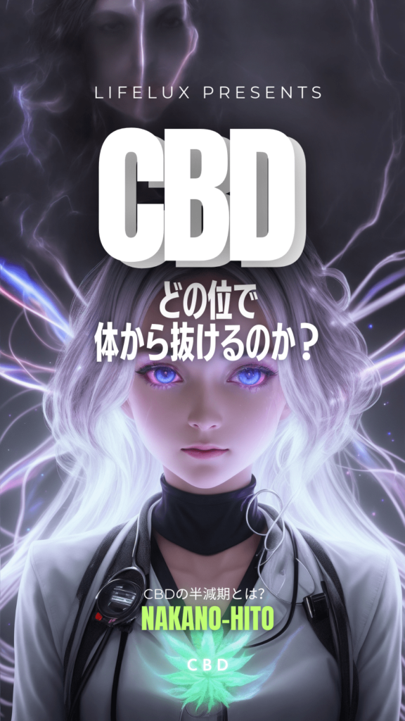 CBD 半減期　ライフラックス